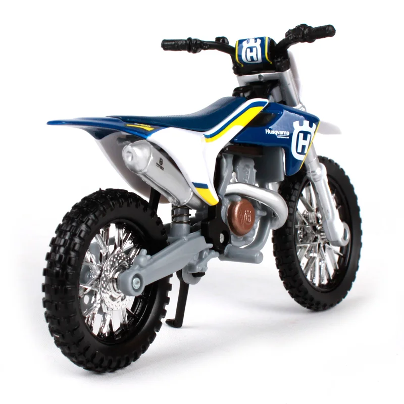 Maisto 1:18 Husqvarna FC 450 синий белый мотоцикл литье под давлением охлаждающая модель мотоцикла подарок мотоцикл для сбора 16909