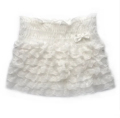 Design 2 white Женские сексуальные кружевные шорты Лолиты с эластичным поясом. Женские повседневные шорты с бантиком, облегающие кюлоты, базовые трусики - Цвет: Design 2 white