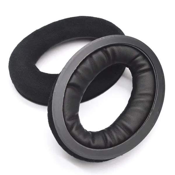 Черный Замена Memory Foam амбушюры подушки для Sennheiser HD515 HD555 HD595 HD598 HD599 HD558 PC360 наушники Лучшая цена 4,19 - Цвет: Черный