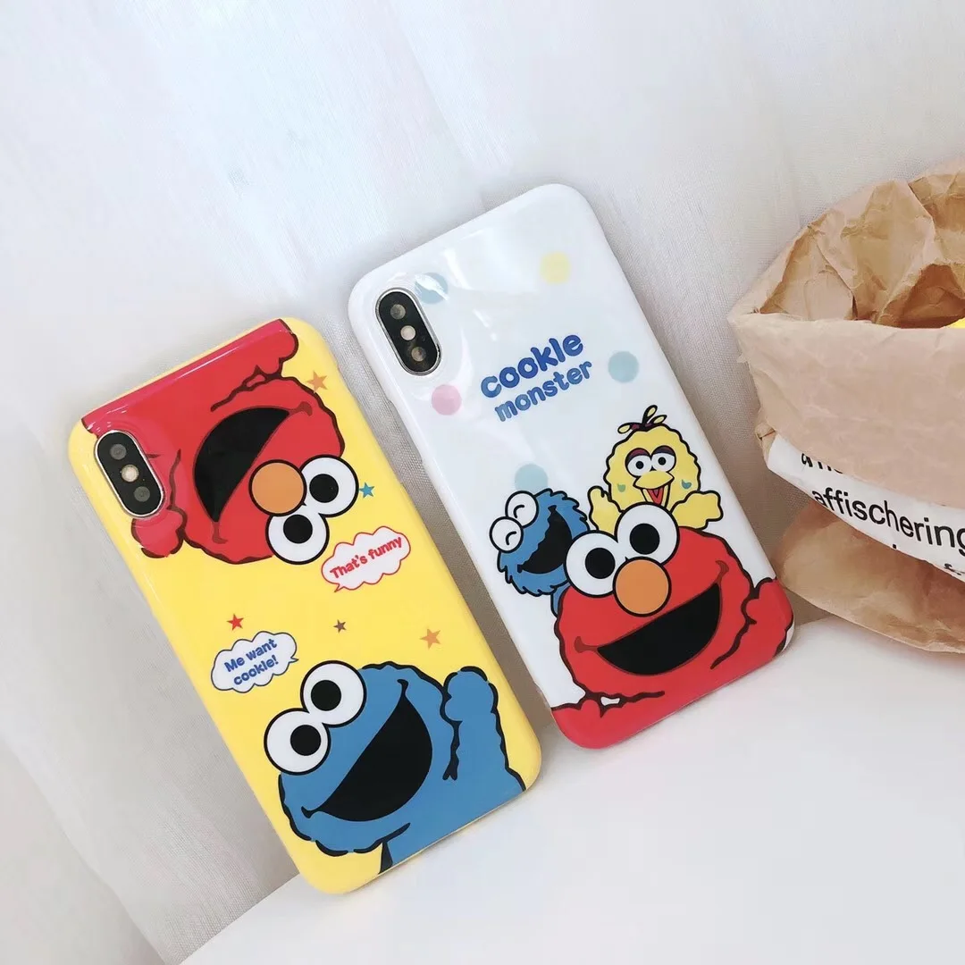 Милый мультяшный брендовый трендовый чехол для телефона iPhone 6 6s 7 8 Plus X XS MAX XR