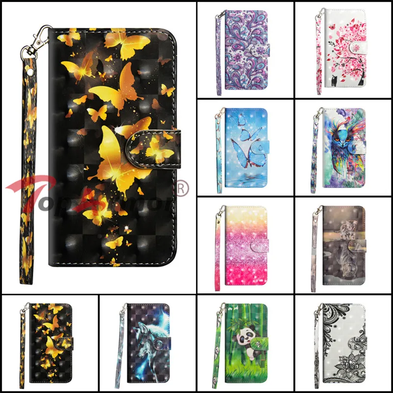 Чехол Кошелек с откидной крышкой для Samsung Galaxy A6 A8 J2 Core Pro J4 J6 Eu Plus J8 A7 2018 Xcover 4 S8 S9 Note9 3D