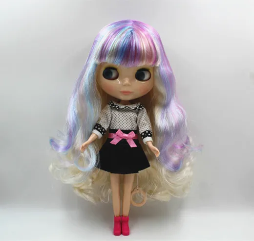 Куклы Blygir lNude, куклы Blyth, обычное тело, 7 суставов, красочная челка, волосы, можно заменить, тело не содержит одежду