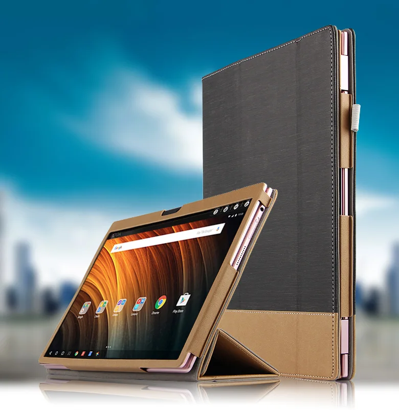 Чехол для lenovo Йога A12 2 в 1 12,2 дюймов Высокое качество из искусственной кожи планшеты для lenovo Йога A12 чехол+ подставка для ручек