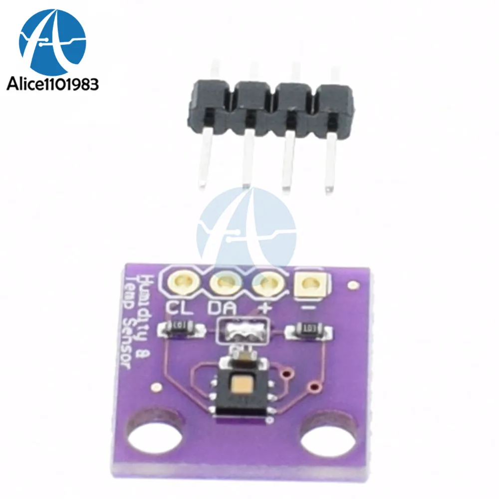 GY-213V-HTU21D датчик температуры и влажности I2C Замена модуля SHT21 SI7021 HDC1080 | Электронные