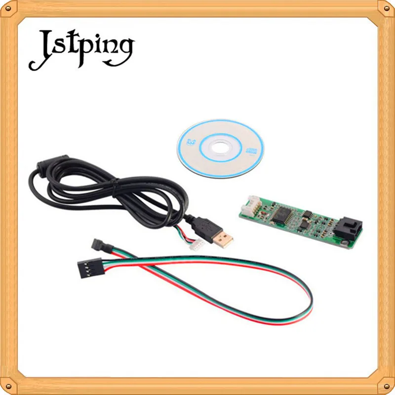 Jstping 7 4 дюймов четыре провода сопротивление автомобиля GPS внешний сенсорный экран