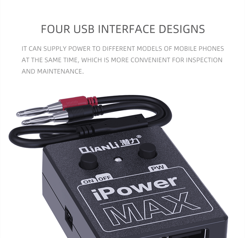 I power MAX 5th Gen источник питания i power Тестовый Кабель для iPhone 6G/6 S/6 P/6SP/7/7 P/8G/8 P/X/XS max испытательный кабель управления питанием постоянного тока