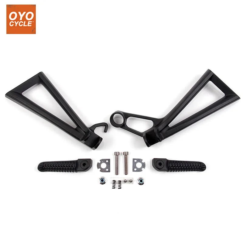 Задние пассажирские подножки для Yamaha YZF R6 2003 2004 2005 кронштейн опоры ног |