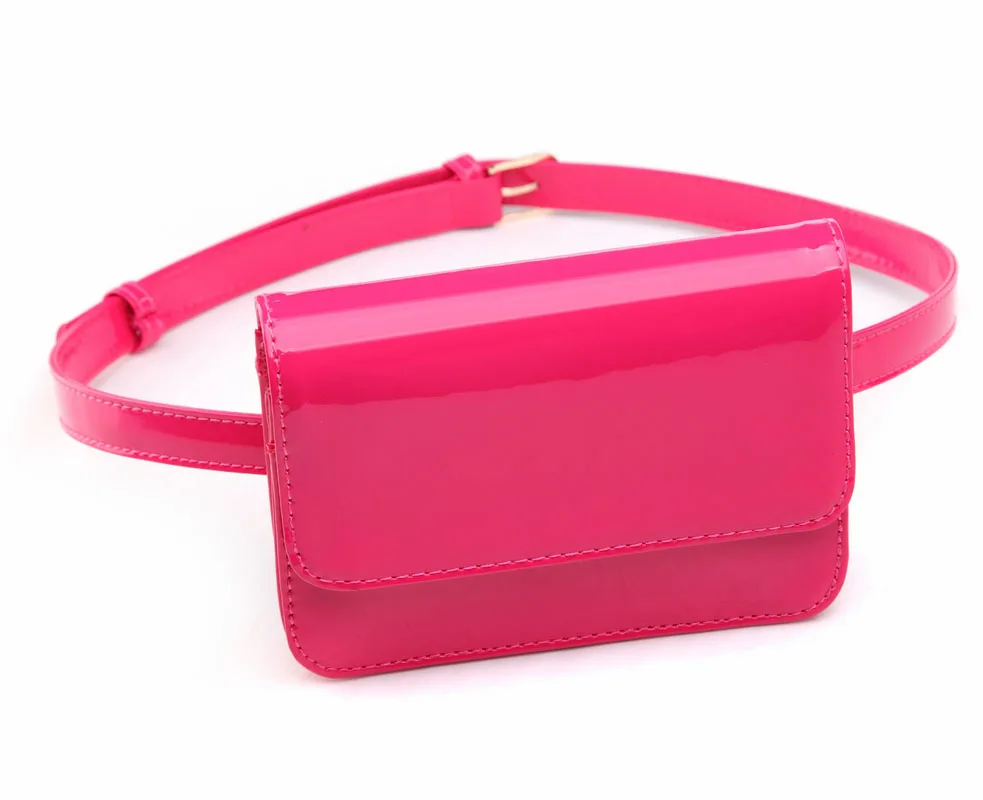 Новая женская поясная сумка celular Fashion PU кожаный поясной ремень мини-кошелек для