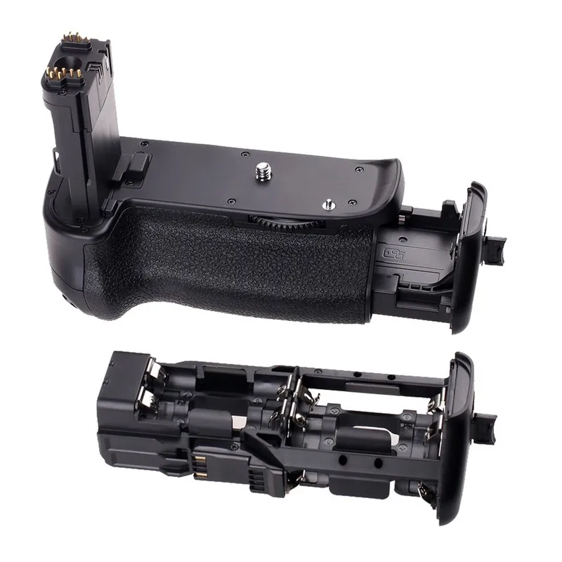Travor Батарейная ручка держатель для Canon 6D DSLR камера Замена BG-E13+ 2 шт LP-E6 батарея+ 2 шт микрофибра ткань для очистки