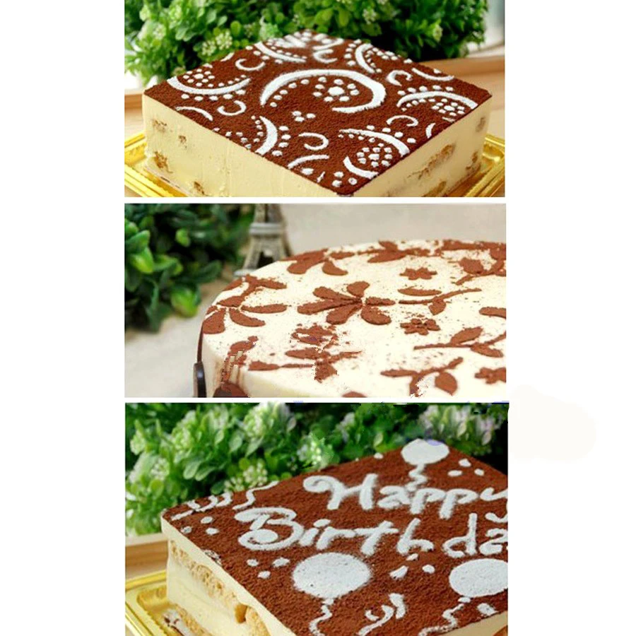 4 шт. трафарет для выпечки украшения торта инструменты Сердце Звезда | Дом и сад