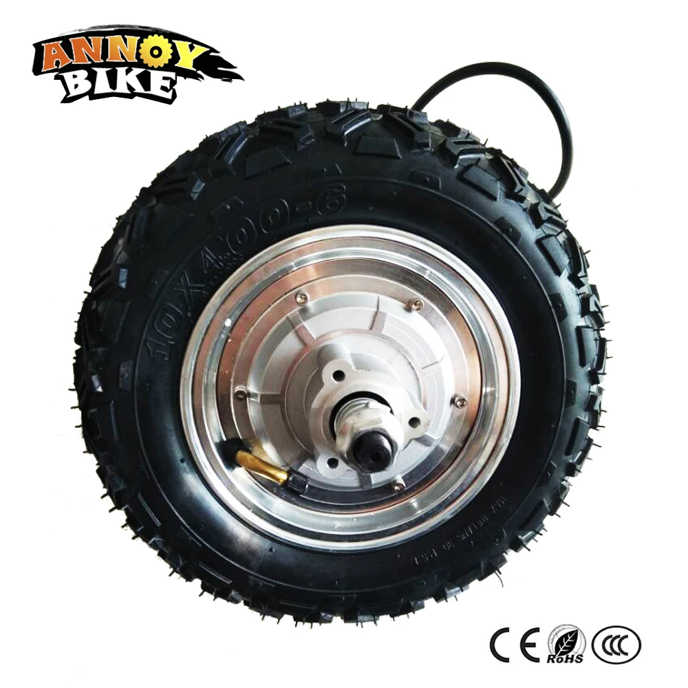 Electric Bike Conversion Kit 10 inch 36v 250w-500w 12-45km/h BLDC Gear-less Hub Motor Elecric Wheelchair Motor Wheel Kit