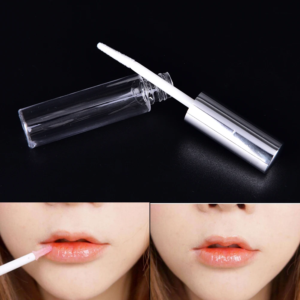 1 шт. Серебряный Пустой Блеск для губ 8 5 мл|gloss tube|lipgloss tubeempty lip gloss tubes |