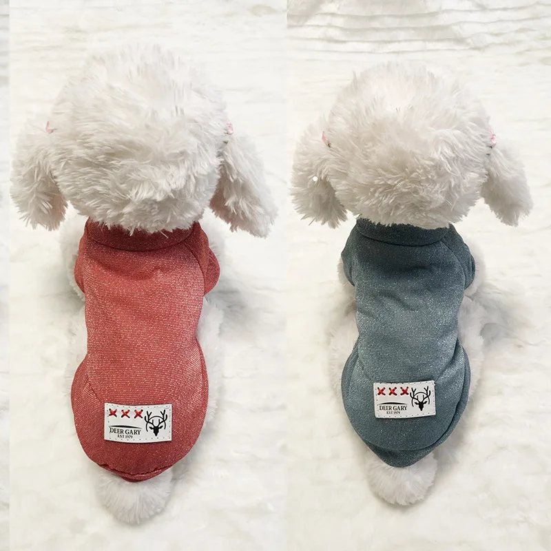 New Fashion Sports Dog Clothes T Shirt Costume Yorkshire Chihuahua Puppy Pet Clothing Cool Summer Cat Vest XS-XXL | Дом и сад