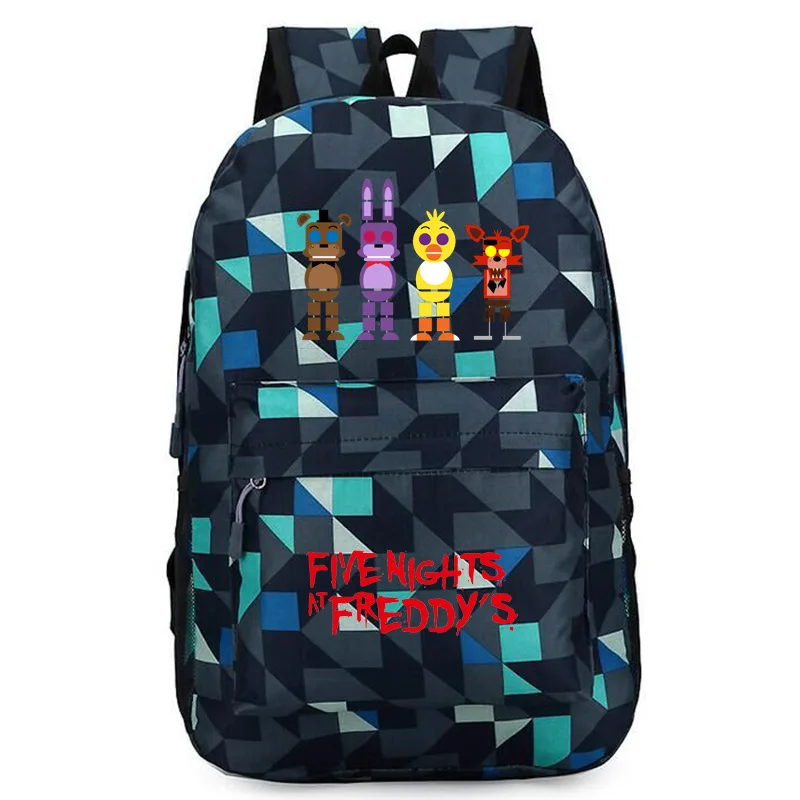 Рюкзак Five Nights at Freddy, школьные рюкзаки для подростков, сумка для ноутбука, сумки для книг, женские и мужские повседневные дорожные сумки