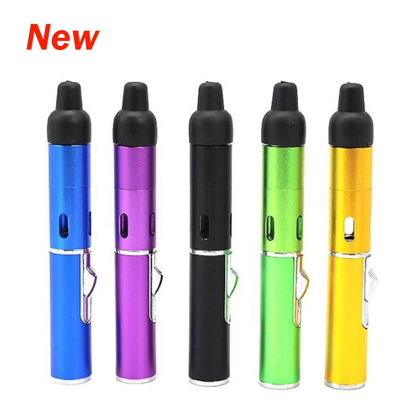 Новинка, клик N Vape, горелка для сухих трав, благовоний, табачная трубка, переноска, самозаправляемая Бутановая Зажигалка для электронной сигареты, травяной дым