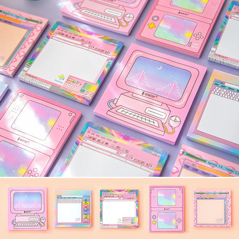 

1PCS New Computer Modeling Memo Pad Paper Post Notes Sticky Notes Notepad Stationery Papeleria Office School Supplies