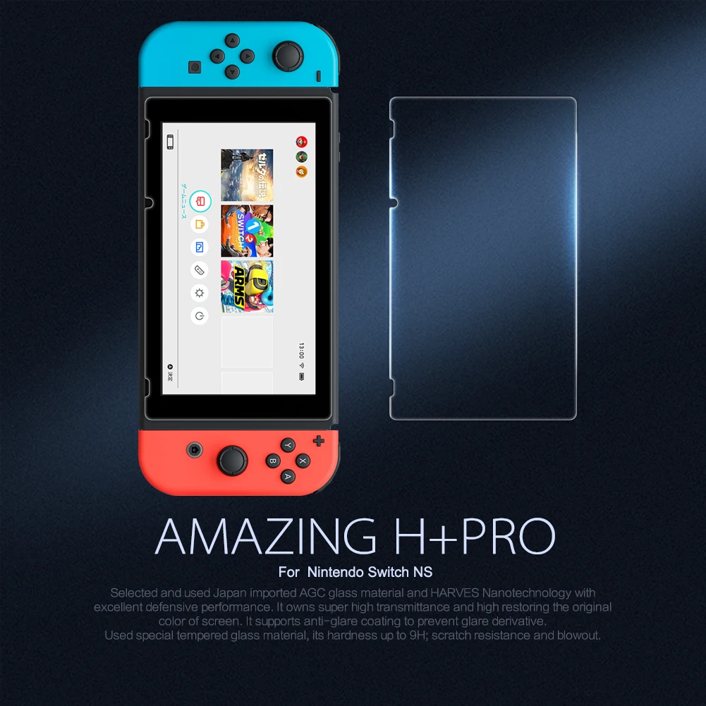 Nilkin для nintendo Switch NS Защитное стекло NILLKIN Amazing H+ Pro 2.5D HD прозрачное закаленное стекло для nintendo Switch NS