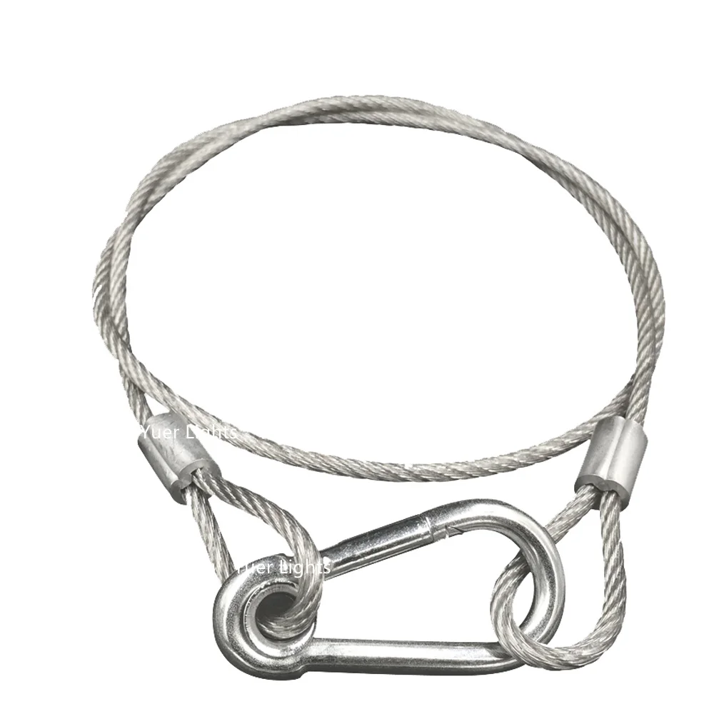 1 шт. защитный кабель стальная проволока светильник световые канаты для сцены