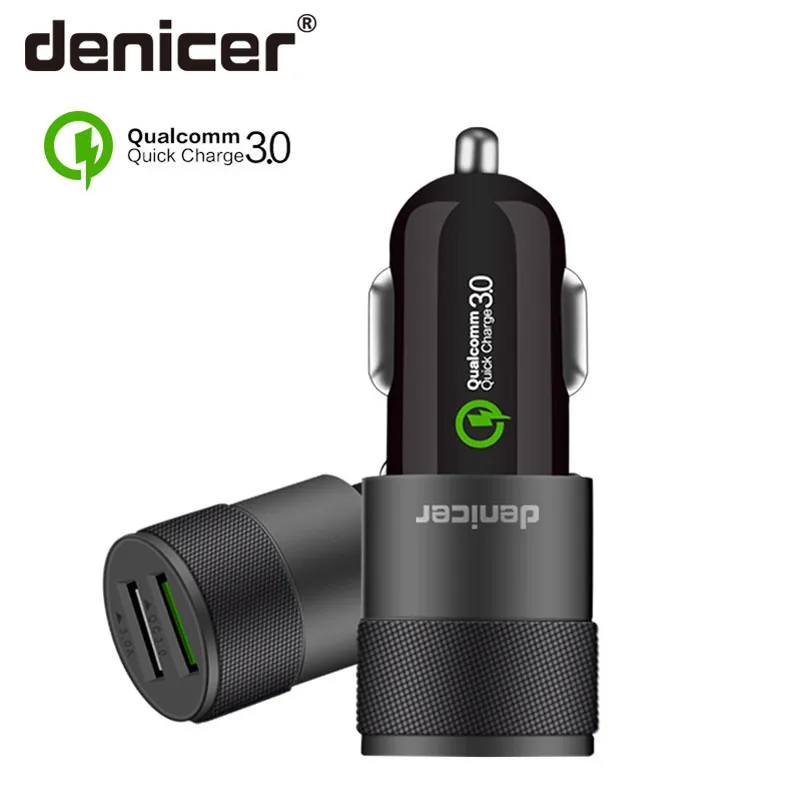 Denicer 12 В/24 В автомобильный прикуриватель зарядное устройство мини USB с