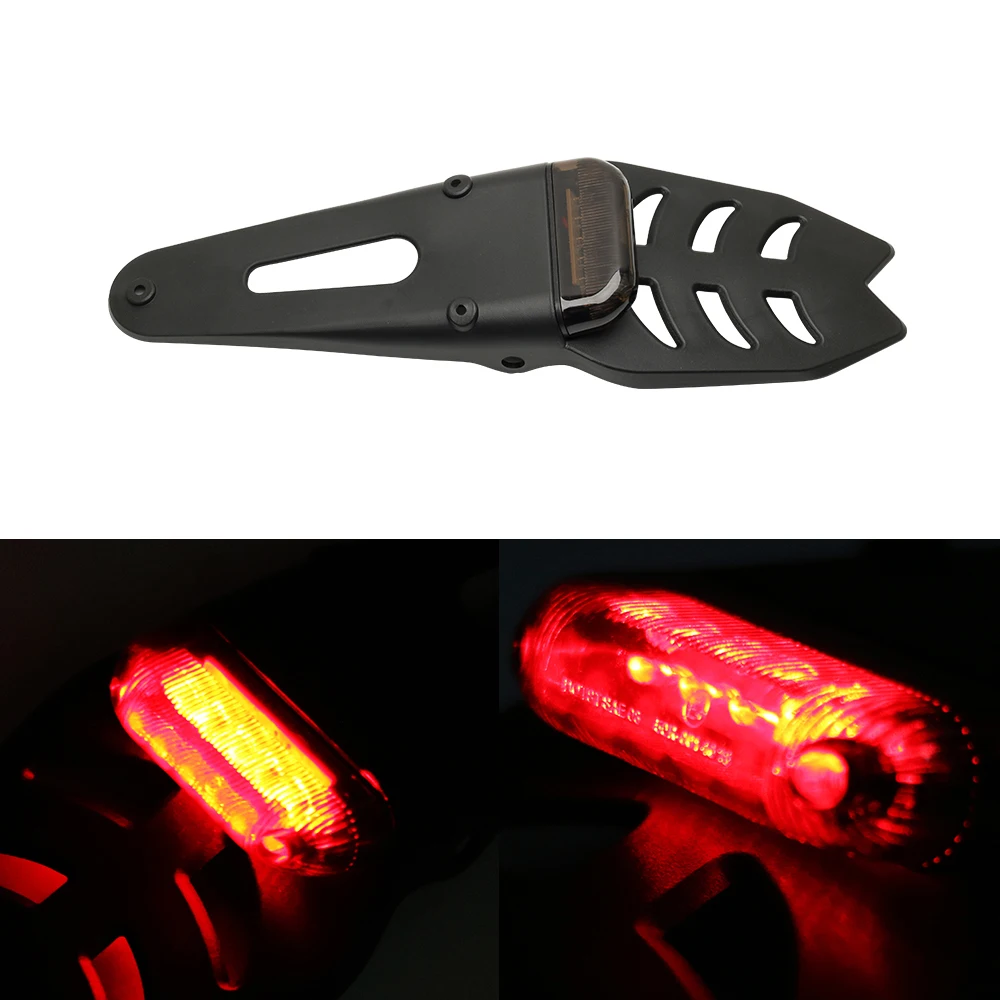1 шт. Универсальный мотоцикл Fender светильник 5 светодиодов стоп перерыв задний