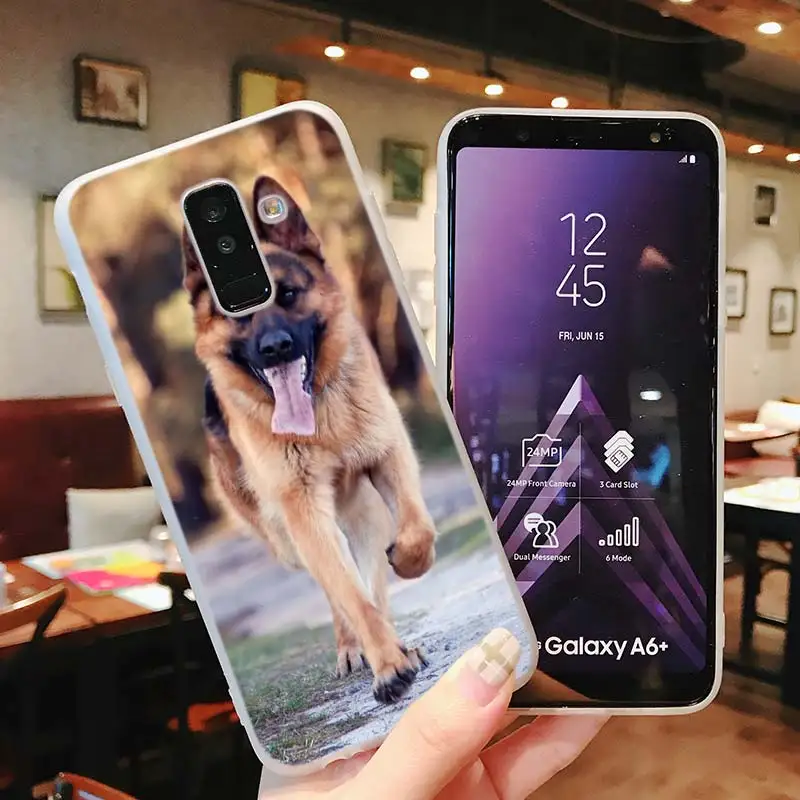 Силиконовый чехол для телефона с немецкой печатью Samsung Galaxy A8S A9 A8 Star A7 A6 A5 A3 Plus 2018 2017