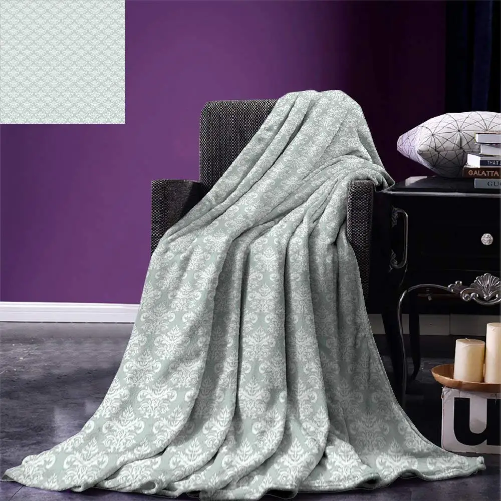 Damask одеяло Арабская узор с цветочными элементами восточные вдохновления в