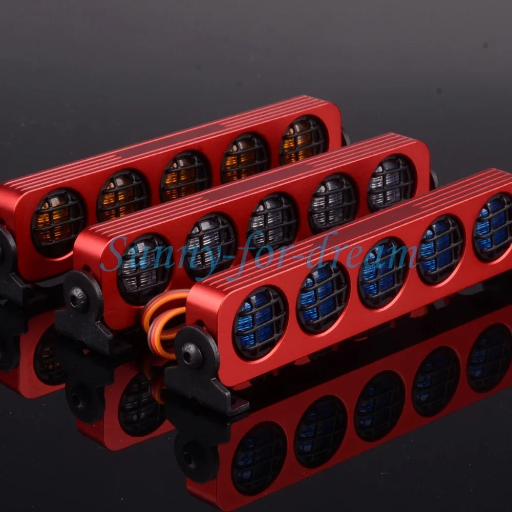 509 желтый RC 1/10 1/8 многофункциональный ультра светодиодный световой бар 5 режимов