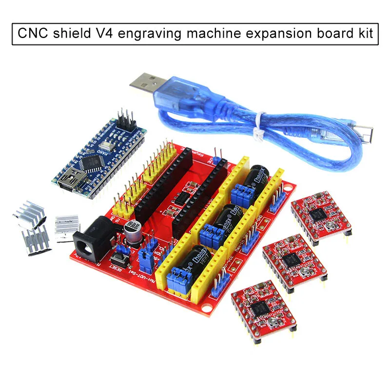Гравировальный станок расходный комплект для платы CNC Shield V4 4988 аксессуары 3D