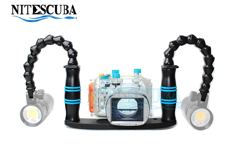 NiteScuba поднос с ручкой для дайвинга Locline flex light arm кронштейн камеры TG5 Gopro Sony Canon Nikon