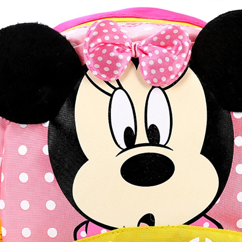 Плюшевый рюкзак disney Микки Минни Микки Маус, сумки для детей, детские рюкзаки, школьная сумка для девочек, подарки на день рождения для мальчиков