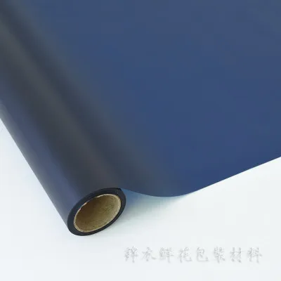 dark blue 60 см* 10 ярдов Корейский туман цветок упаковка свадебный подарок одежда звезда ремесло бумага копия ткани бумага DIY конфеты цвета цветок упаковка - Цвет: dark blue