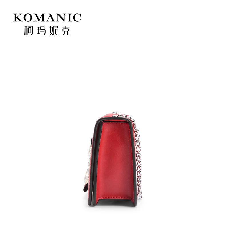 Komanic Роскошные Сумки Для женщин 2018 модные женские сумки через плечо высокое