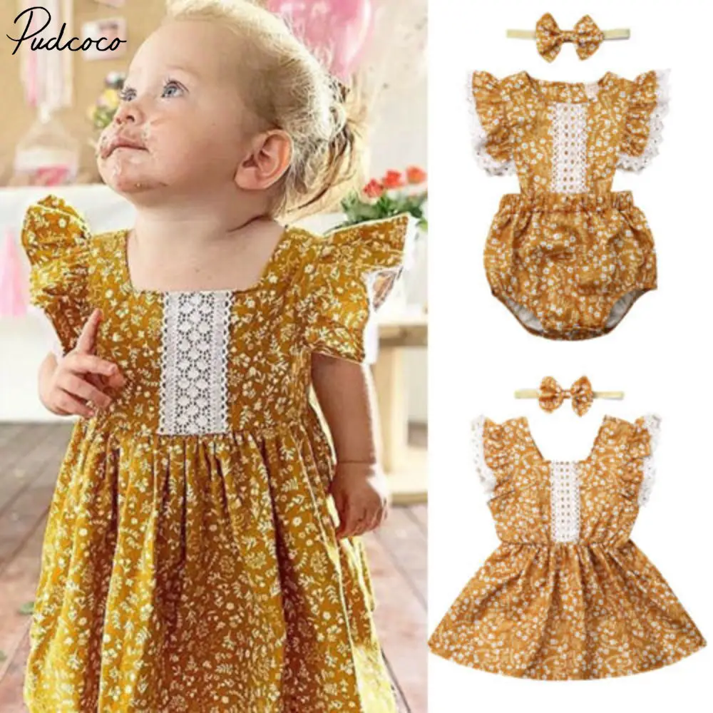 

Toddler Kids Baby Girl Clothes Sister Matching Floral Romper Dress Outfit Set Sister Romper Jumpsuit Dress Match Outfits