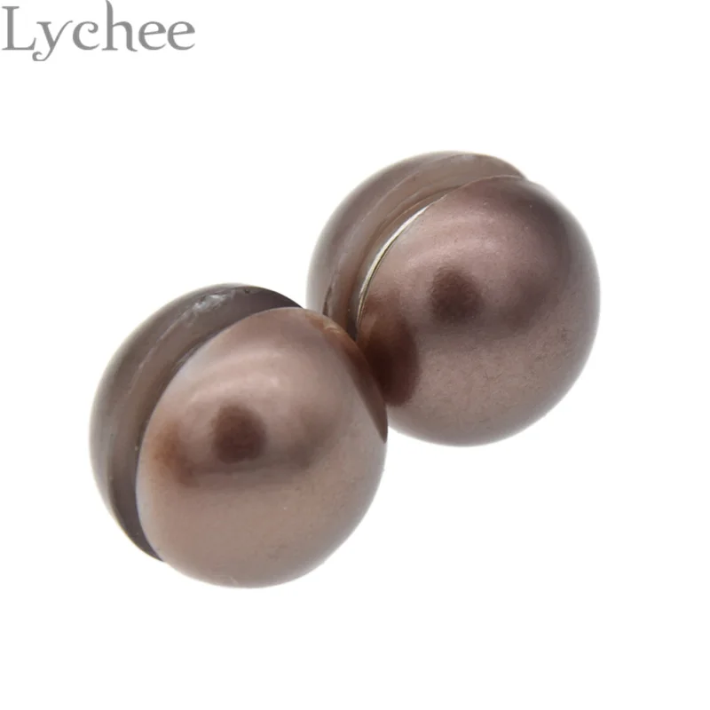 1 пара пластиковый мусульманский платок в форме жемчуга магнитный хиджаб