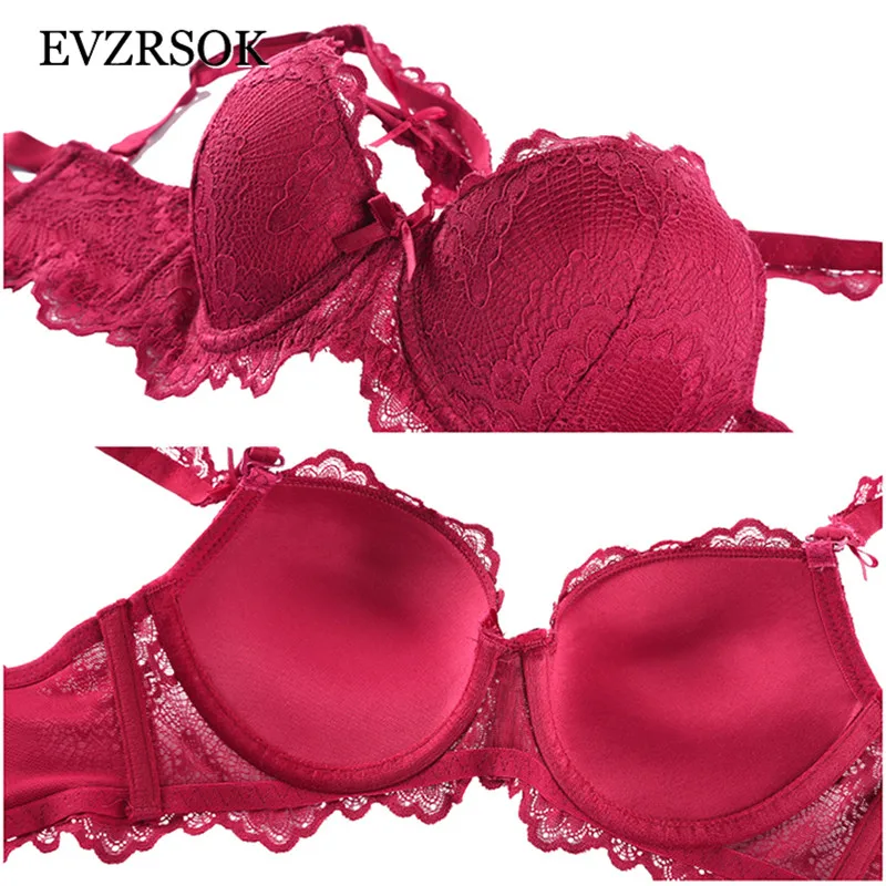 Новый супер сборный бюстгалтер хлопок Глубокий V пуш ап бюстгальтеры сексуальное
