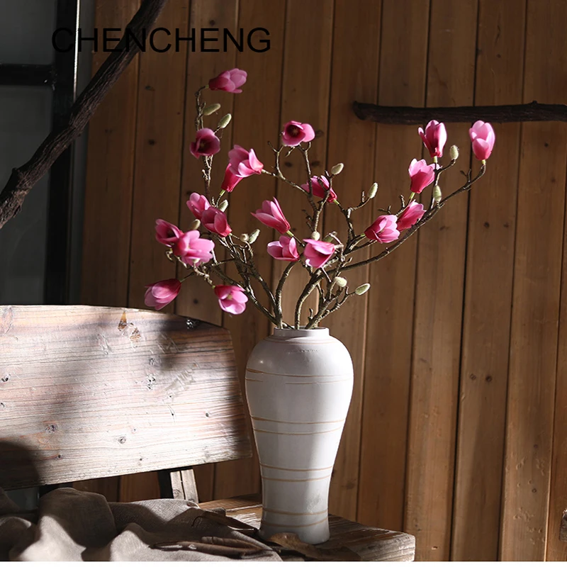 CHENCHENG 1 штука 88 см искусственная Магнолия имитация поддельный цветок пластиковый