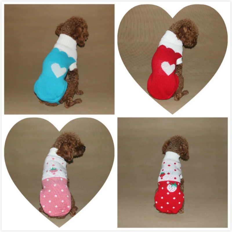 Одежда для кошек и собак зимний ropa perro костюм маленькой собачки свитер со щенком