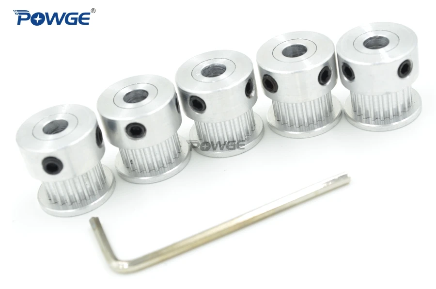 5 шт. шкив ГРМ для 3D-принтера 20 зубьев 2 Гт м | Обустройство дома