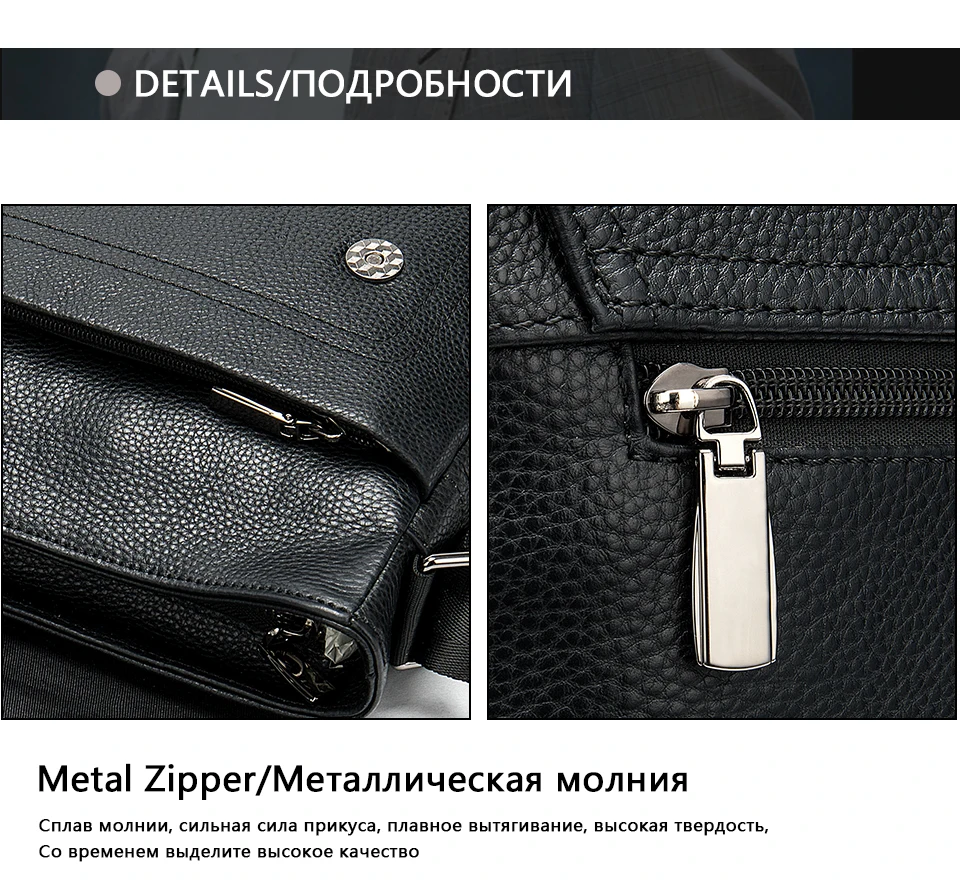 Мужская сумка через плечо WESTAL из натуральной кожи, мужская сумка через плечо, маленькая сумка через плечо с клапаном на молнии, дизайнерские мужские сумки 8041