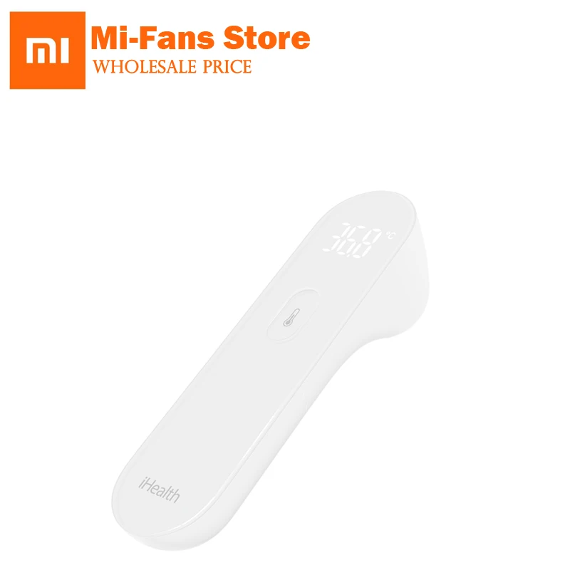 Xiaomi mi домашний термометр mi jia iHealth Точный Цифровой Инфракрасный клинический Бесконтактный измерительный светодиодный