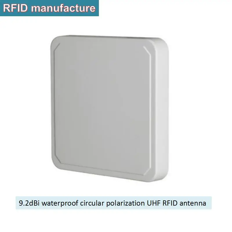 9.2dbi uhf rfid антенна 860 960 МГц пассивная epc gen2 ISO18000 6c работает с считывателем/метками
