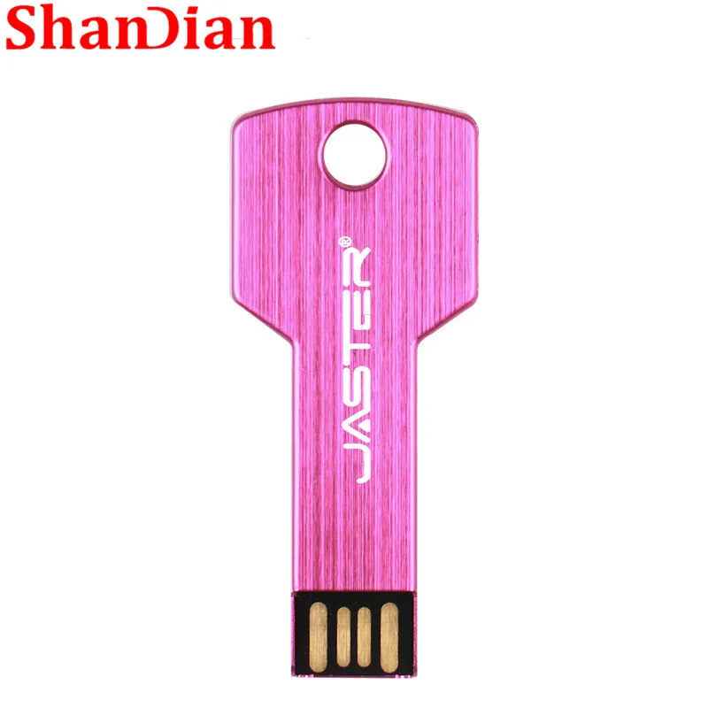 SHANDIAN водонепроницаемый USB флеш накопитель в форме ключа 64 ГБ 32 16 ГБ|USB