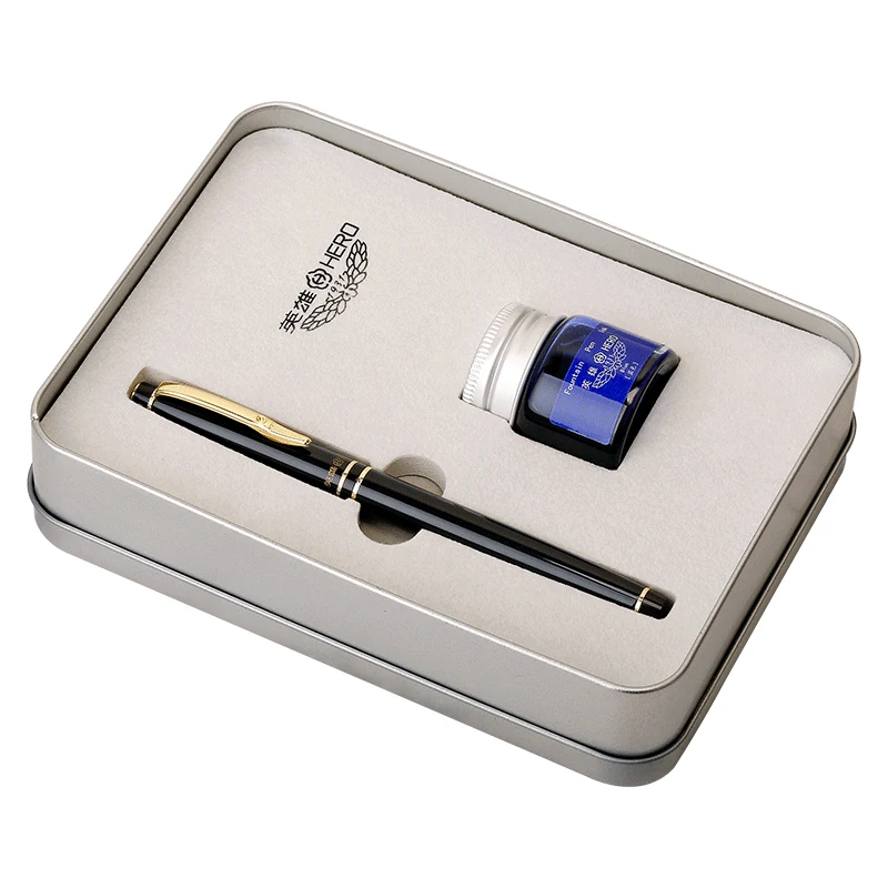 Авторучка набор синих чернил черный синий желтый красный 0 38 мм с капюшоном