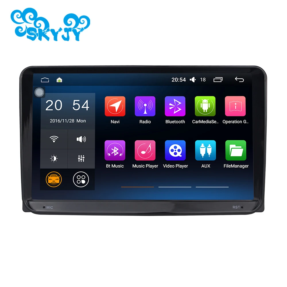 Автомобильный GPS-навигатор Магнитола 9 дюймов на Android 8 1 для VW Skoda Seat Scirocco T6 Transporter EOS