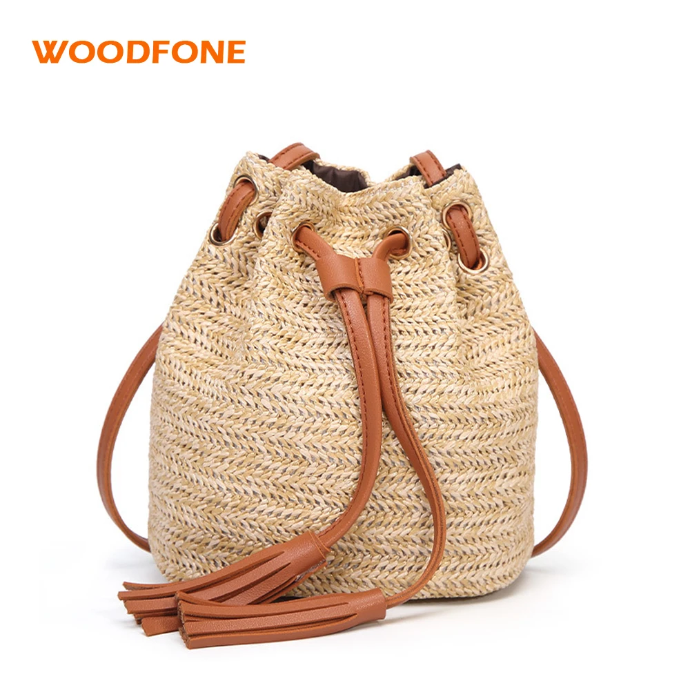 Для женщин кисточкой соломенная сумка мешок женский путешествия Повседневное