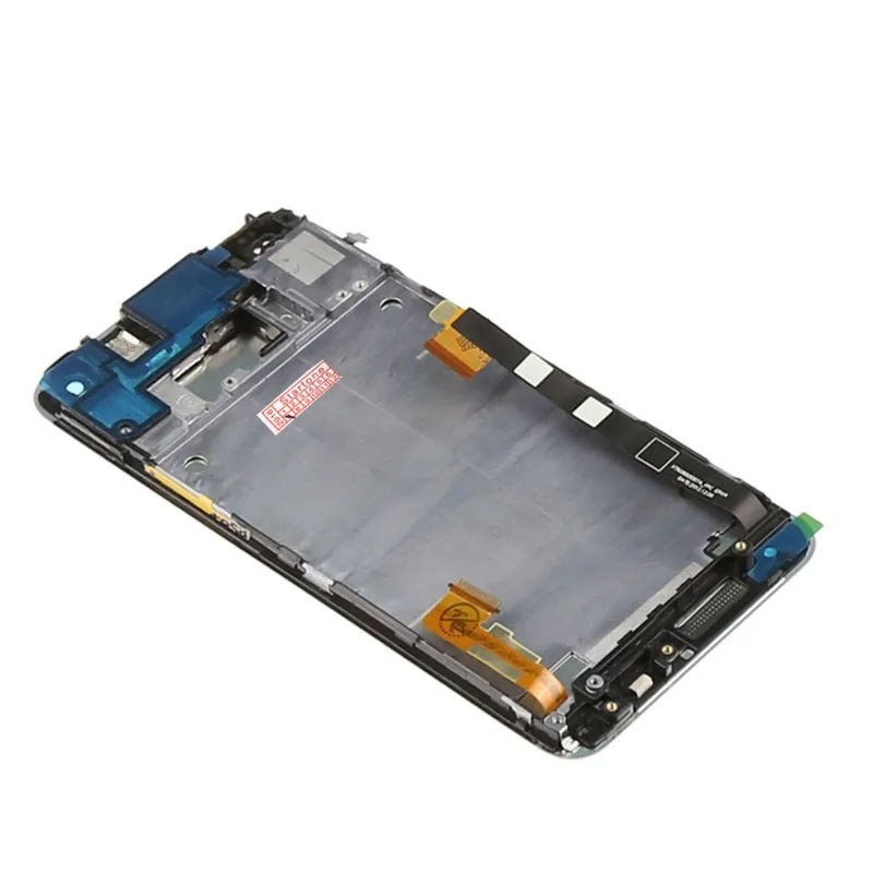 Черный Для HTC ONE M7 ЖК-ДИСПЛЕЙ С Сенсорным Экраном Дигитайзер для htc m7 801e дисплей