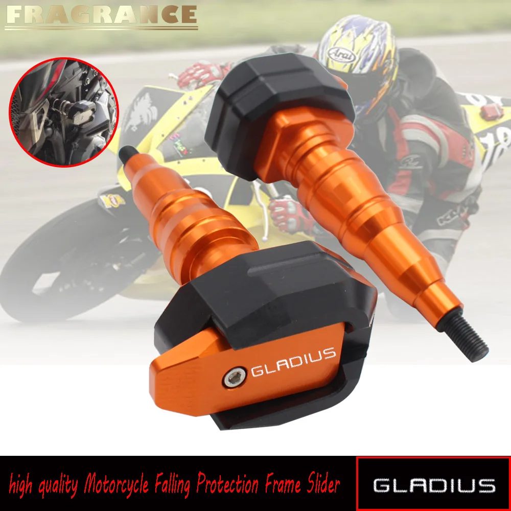 

for SUZUKI GLADIU DL 250 650 1000 V-STROM SFV Falling Protection Frame Slider Fairing Guard Anti Crash Pad Protector For