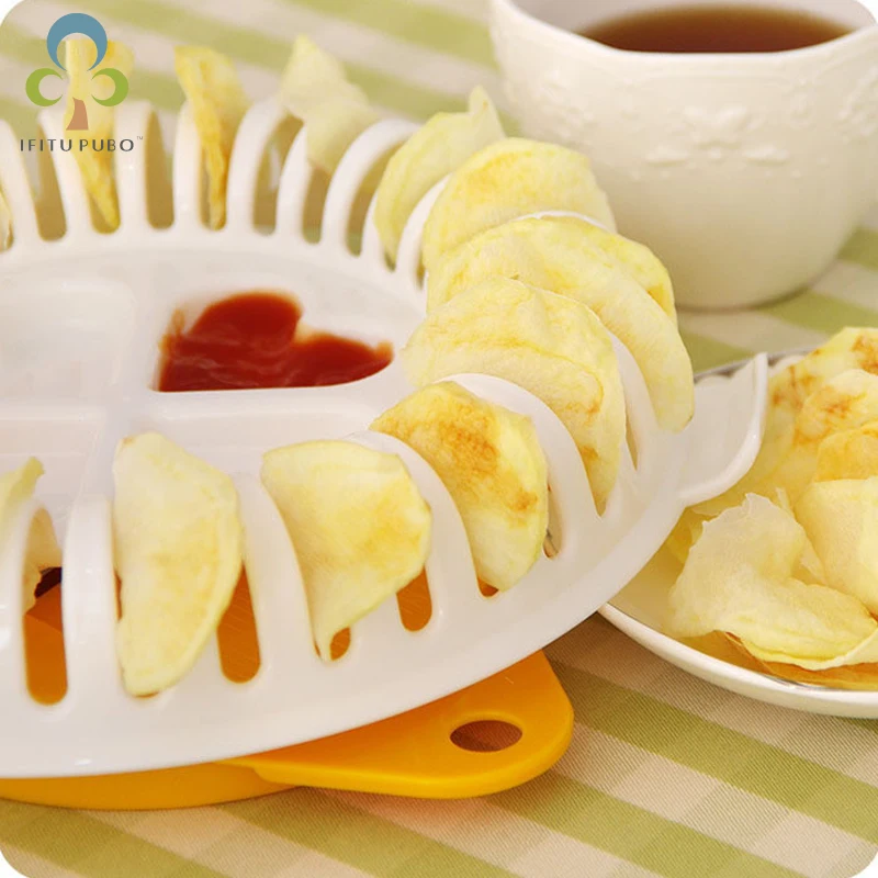 1 шт. микроволновая печь печеный картофельный чип нарезанный картофель домашний