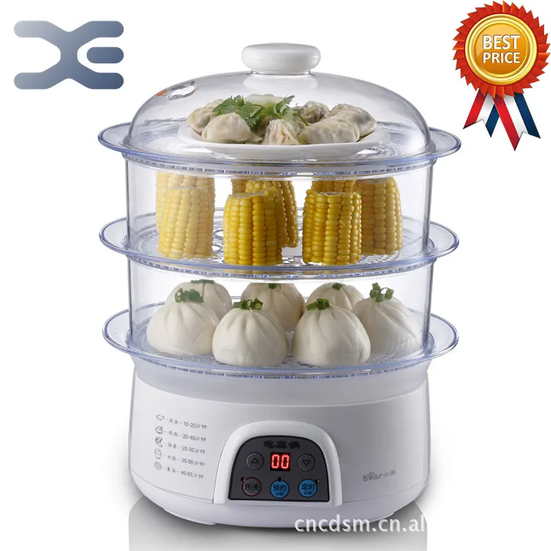 Пароварка Электрический еда булочка теплее кухонные приборы на пару|electric steamer|bun