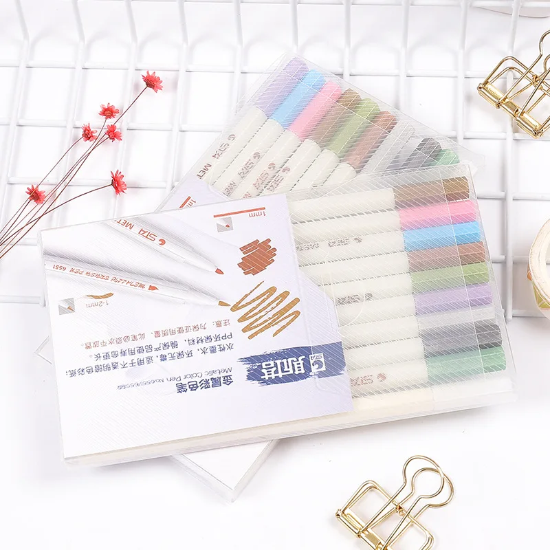 DIY STA цветные металлические Copic маркеры Цветная кисть ручка манга для рисования